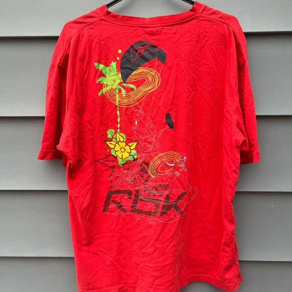 Reebok Tropical T-Shirt / XL / Vintage Y2K - Picture 5 of 5